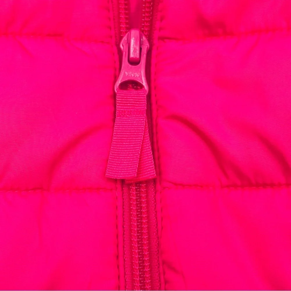 Packable Puffer Coat Girls 14-16 Wonder Nation Pink Foldable Water Resistant